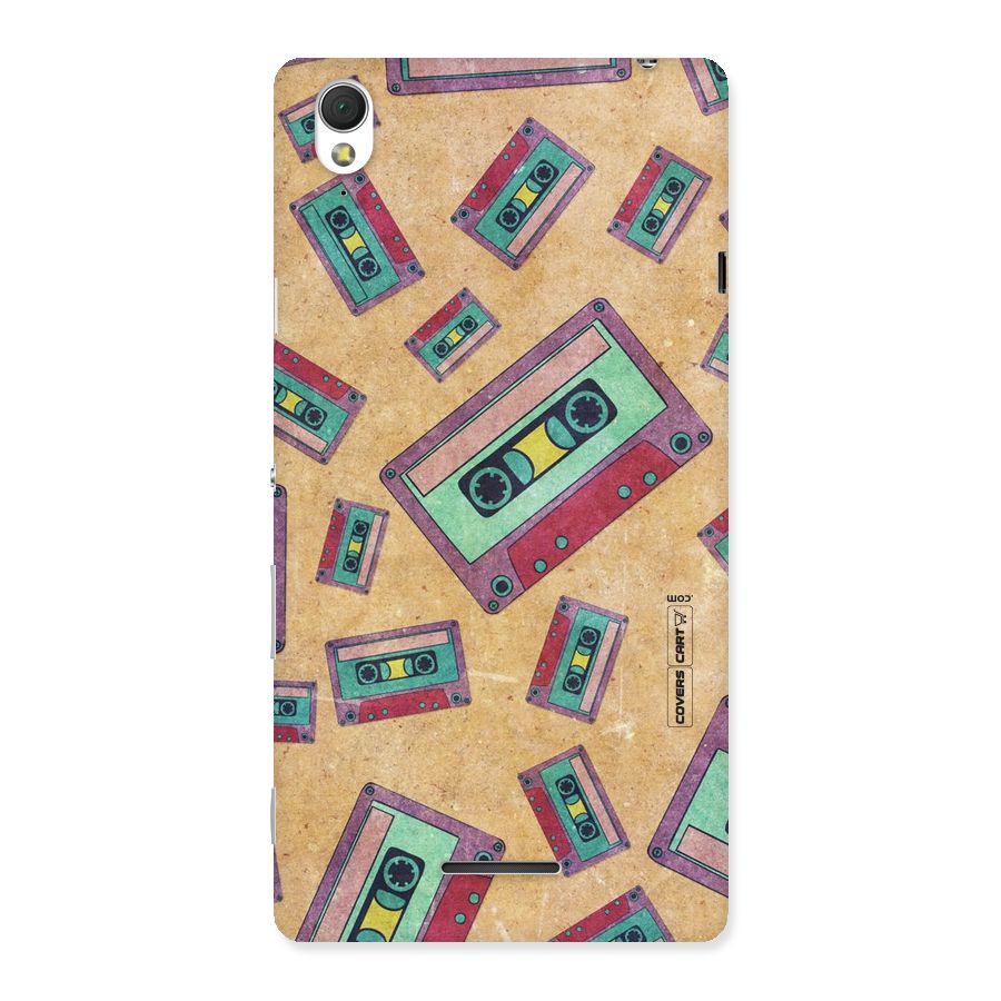 Ancient Cassettes Back Case for Sony Xperia T3
