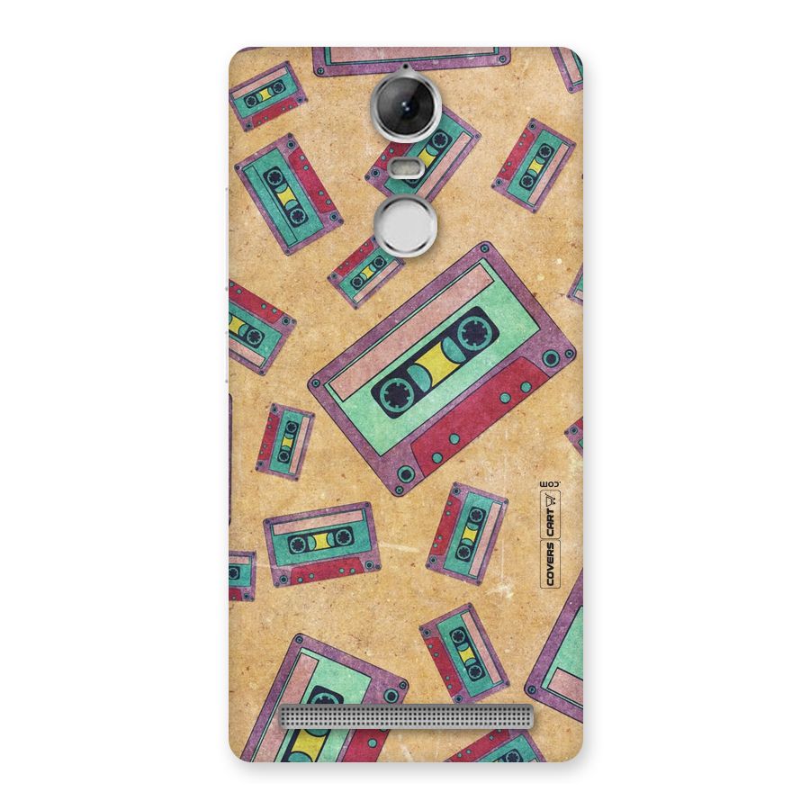 Ancient Cassettes Back Case for Vibe K5 Note