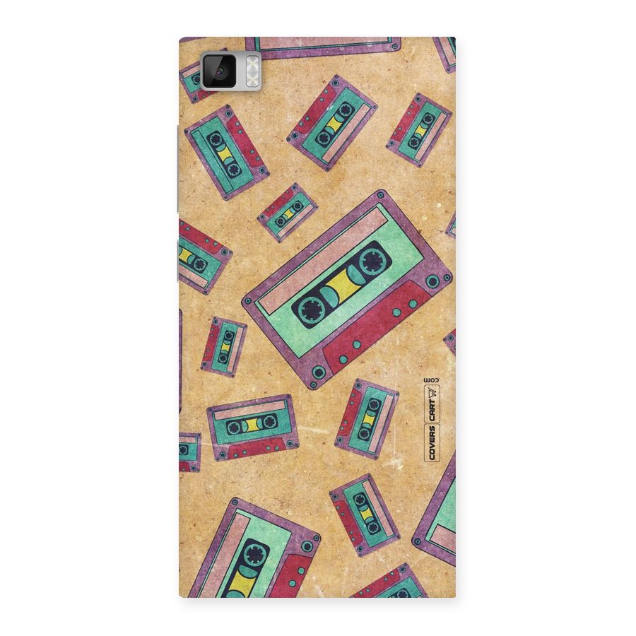 Ancient Cassettes Back Case for Xiaomi Mi3