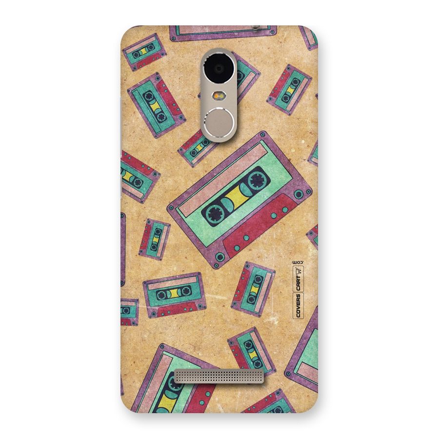 Ancient Cassettes Back Case for Xiaomi Redmi Note 3
