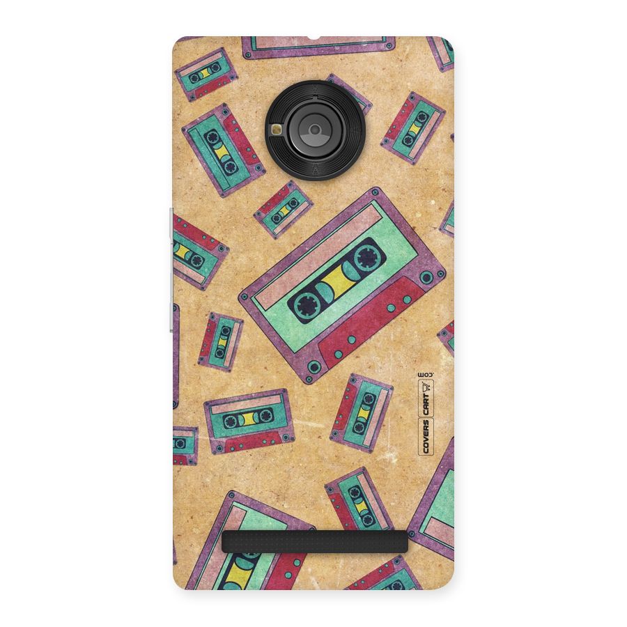 Ancient Cassettes Back Case for Yu Yunique