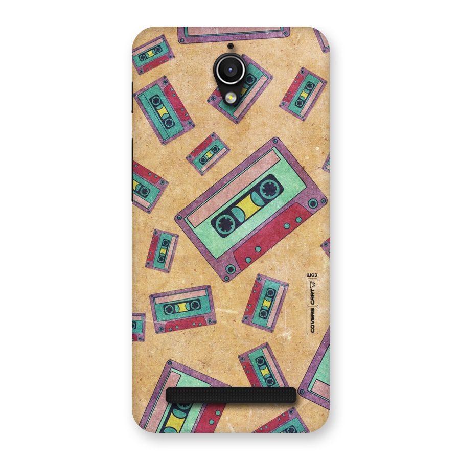 Ancient Cassettes Back Case for Zenfone Go