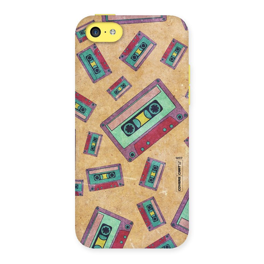 Ancient Cassettes Back Case for iPhone 5C