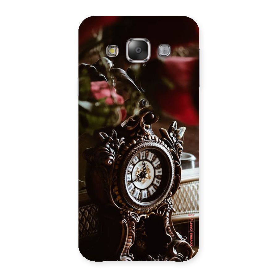 Ancient Clock Back Case for Galaxy E7