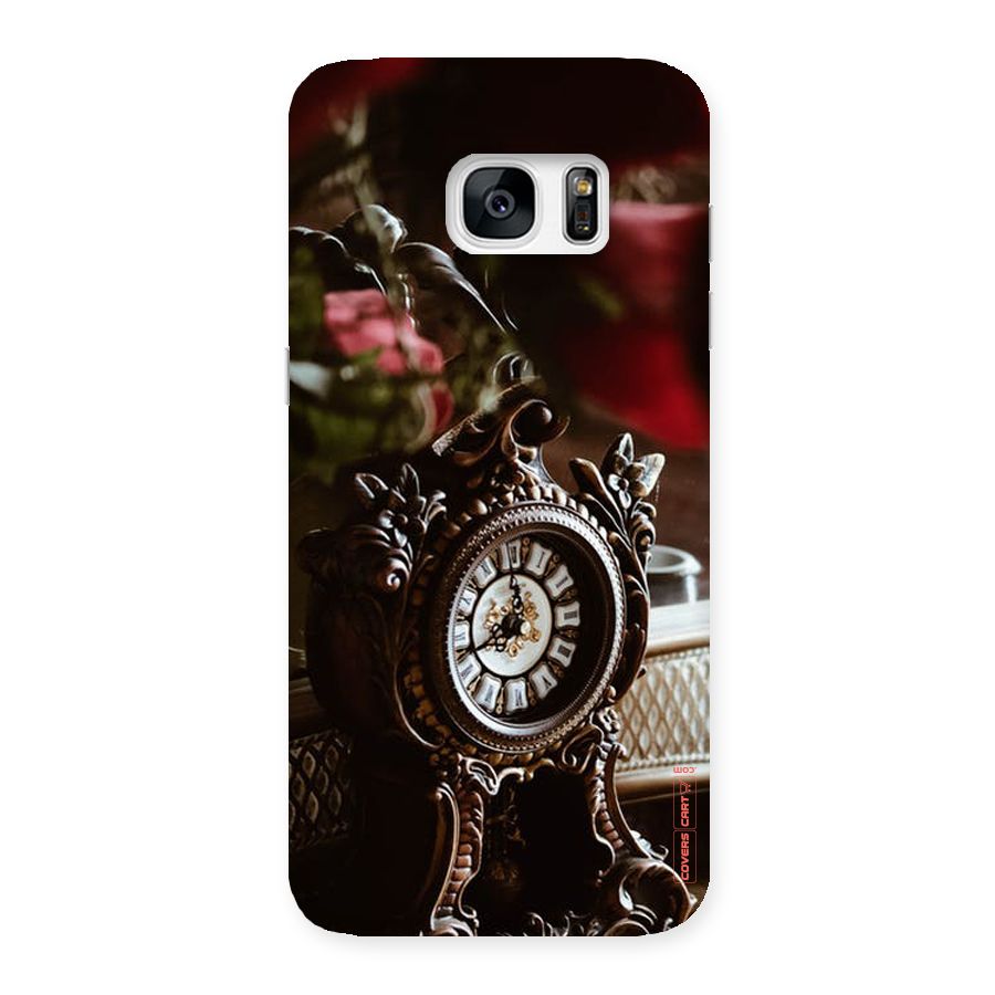Ancient Clock Back Case for Galaxy S7 Edge