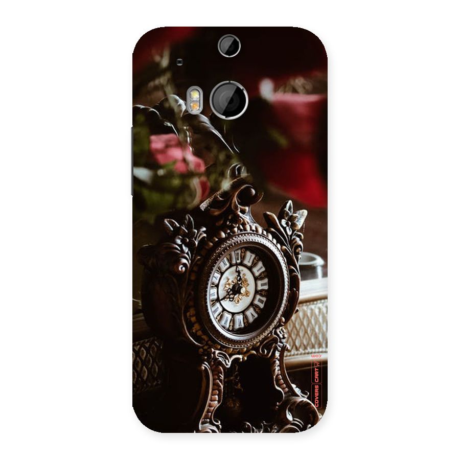 Ancient Clock Back Case for HTC One M8