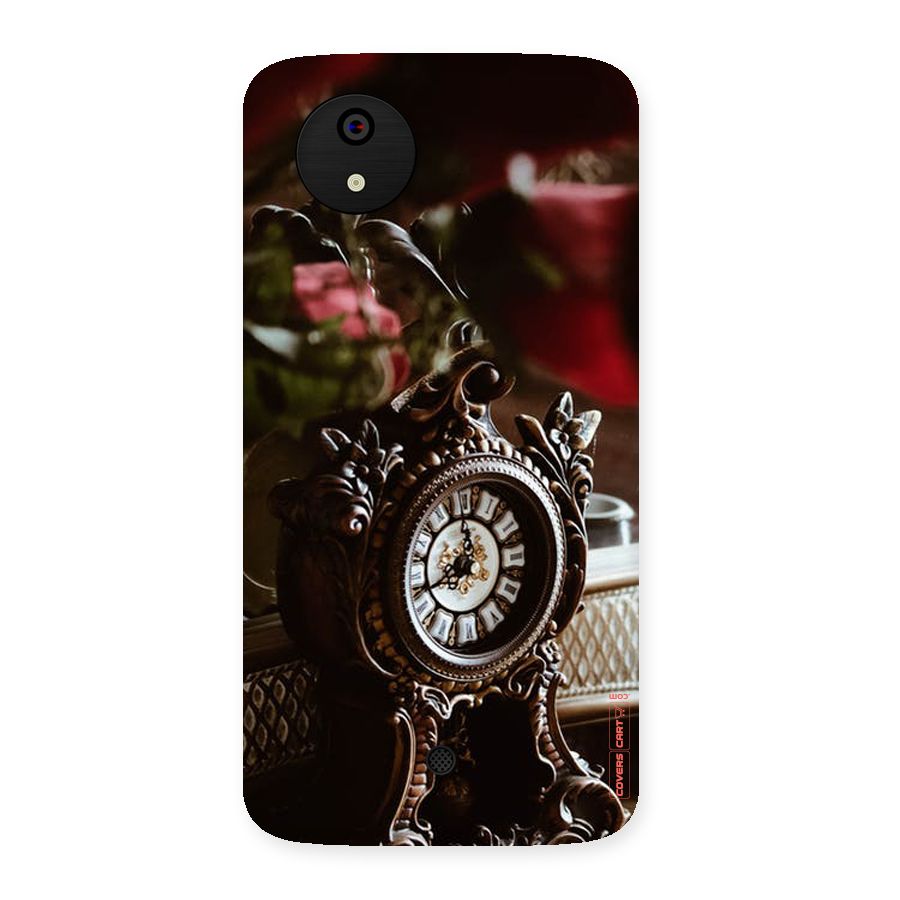 Ancient Clock Back Case for Micromax Canvas A1