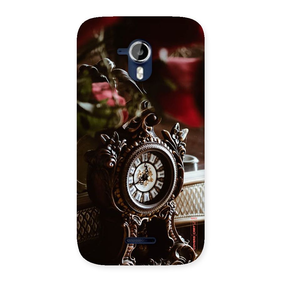 Ancient Clock Back Case for Micromax Canvas Magnus A117