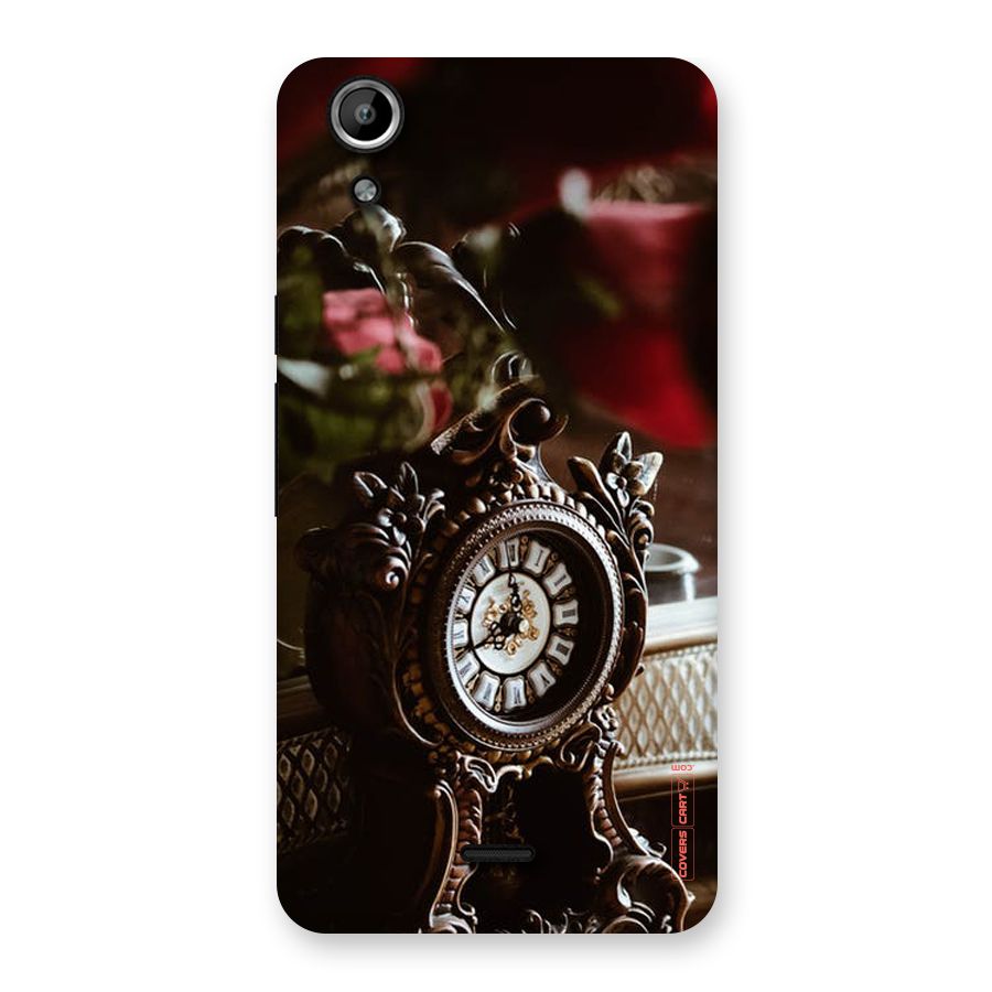Ancient Clock Back Case for Micromax Canvas Selfie Lens Q345