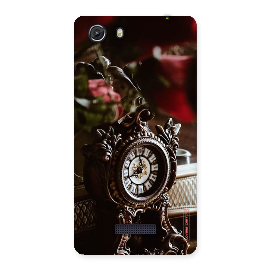 Ancient Clock Back Case for Micromax Unite 3