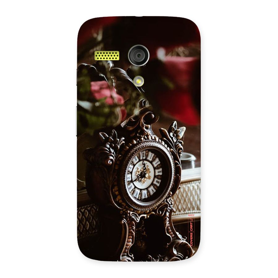 Ancient Clock Back Case for Moto G