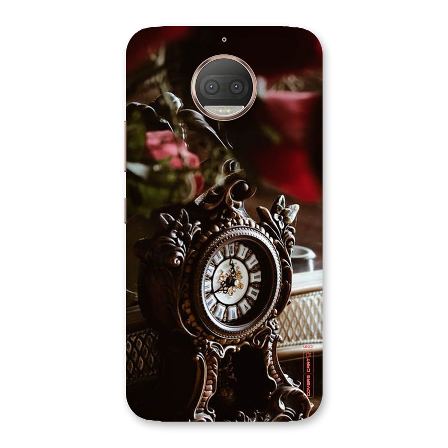 Ancient Clock Back Case for Moto G5s Plus