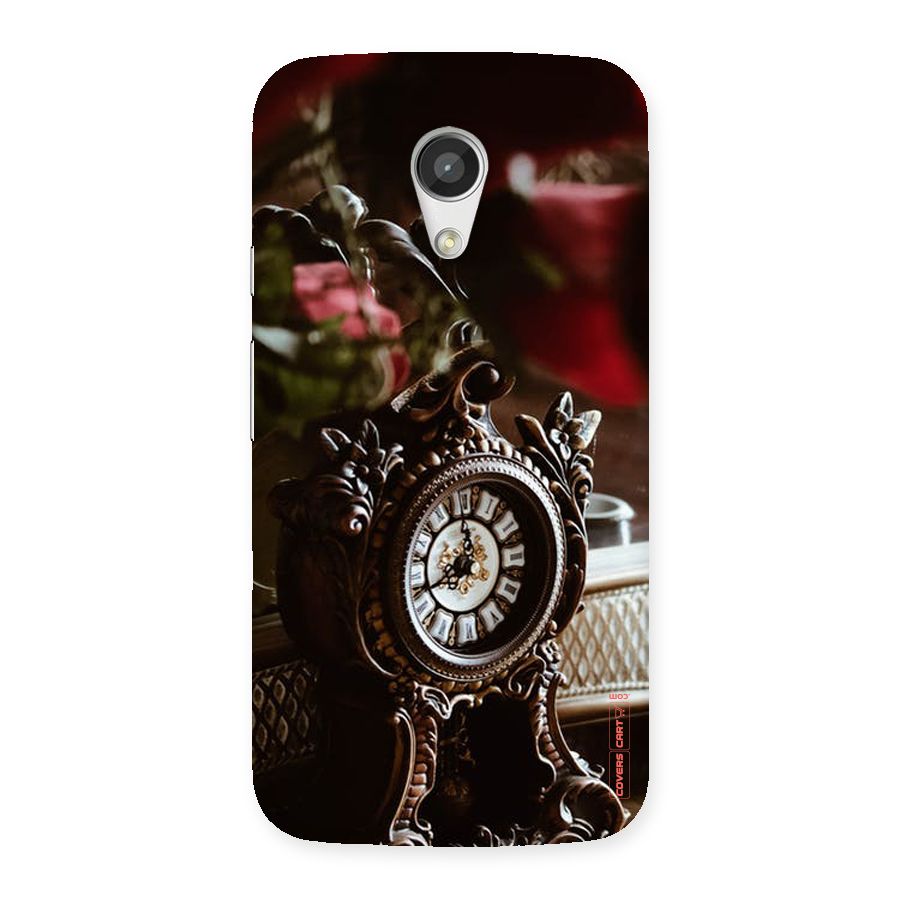 Ancient Clock Back Case for Moto G 2nd Gen