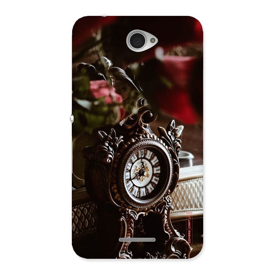 Ancient Clock Back Case for Sony Xperia E4