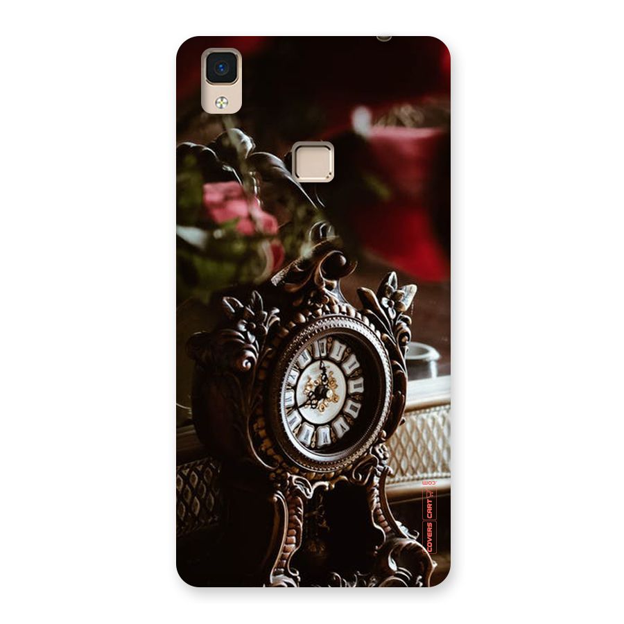Ancient Clock Back Case for V3 Max