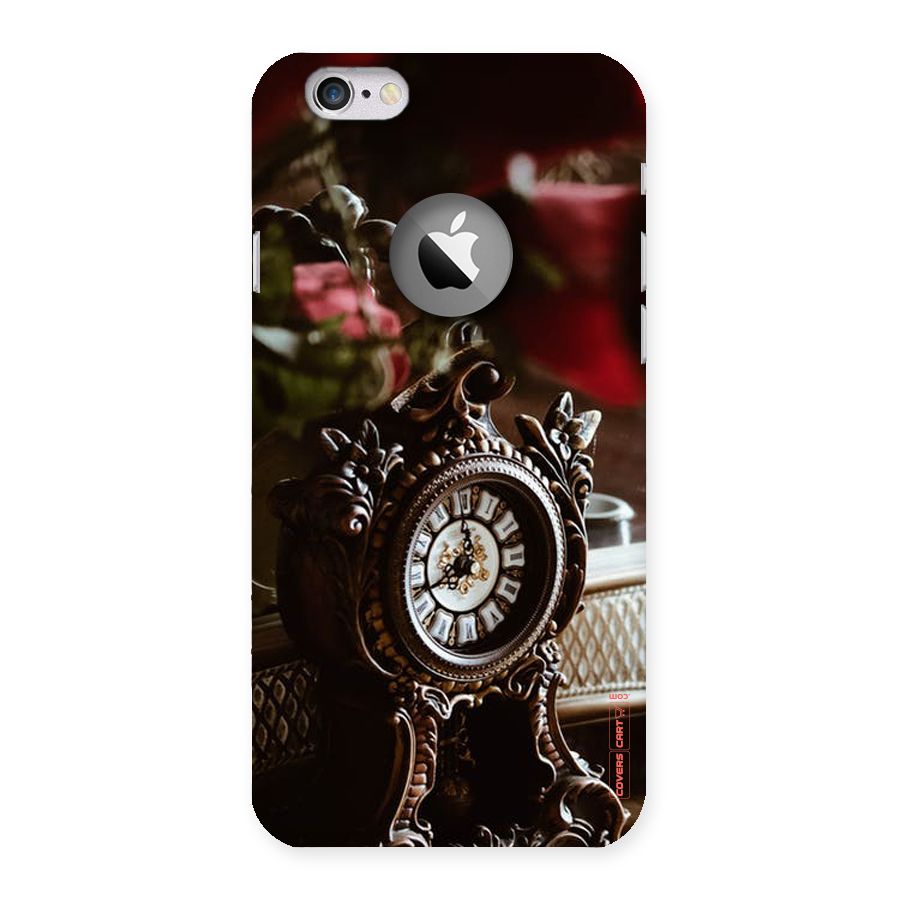 Ancient Clock Back Case for iPhone 6 Logo Cut