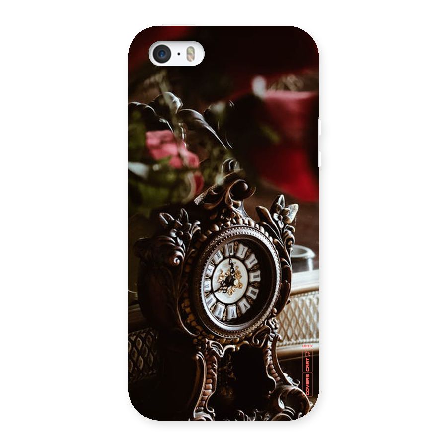 Ancient Clock Back Case for iPhone SE
