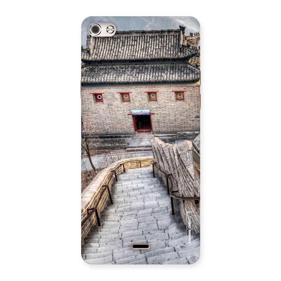 Ancient Strairs Back Case for Micromax Canvas Silver 5