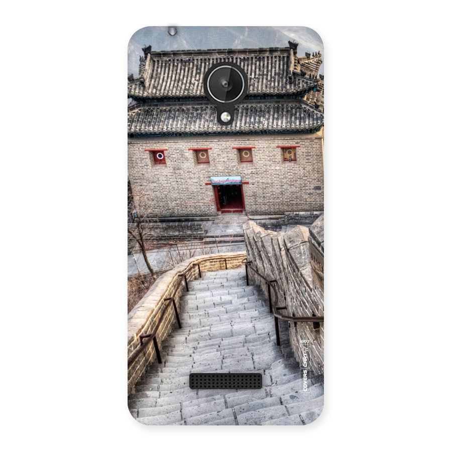 Ancient Strairs Back Case for Micromax Canvas Spark Q380