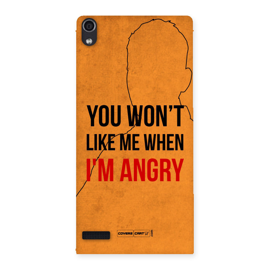 When I M Angry Back Case for Ascend P6
