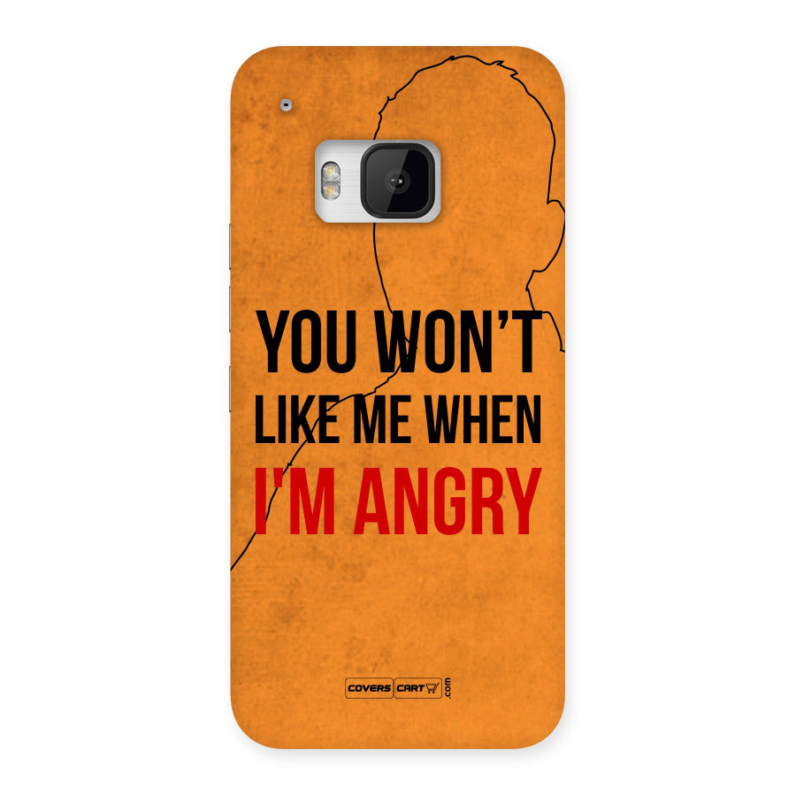 When I M Angry Back Case for HTC One M9