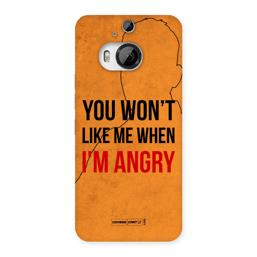 When I M Angry Back Case for HTC One M9 Plus