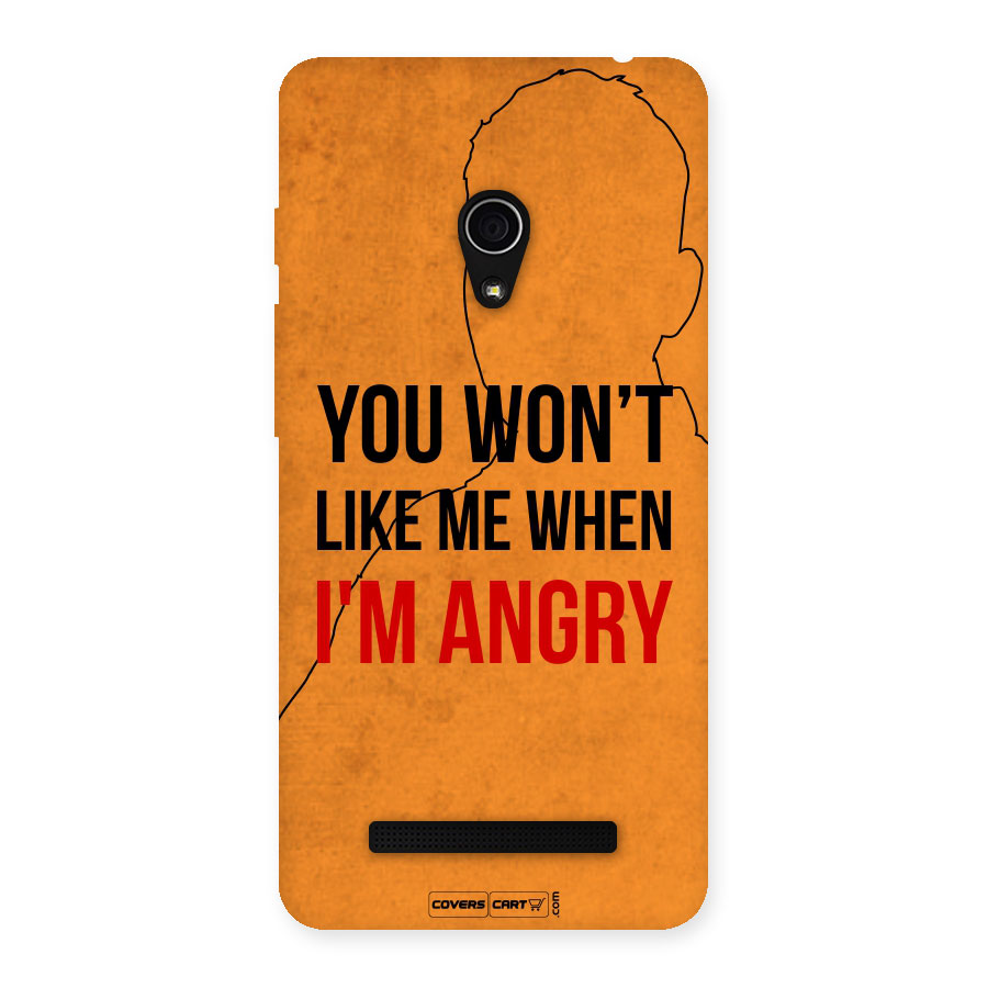 When I M Angry Back Case for Zenfone 5
