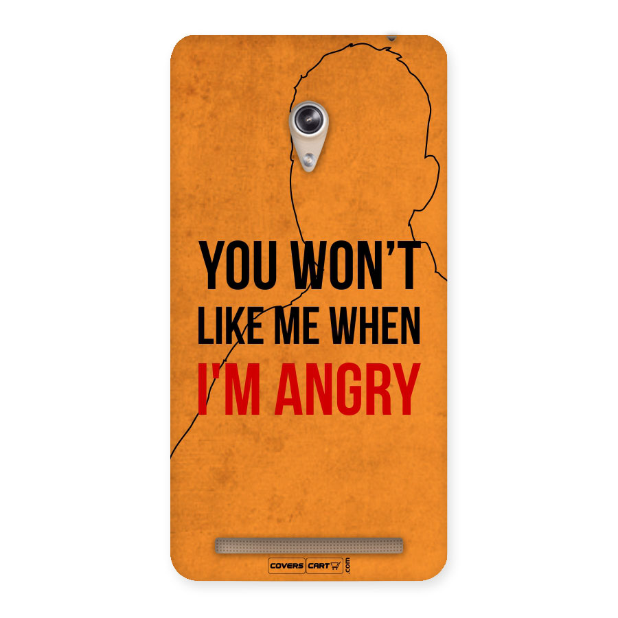 When I M Angry Back Case for Zenfone 6