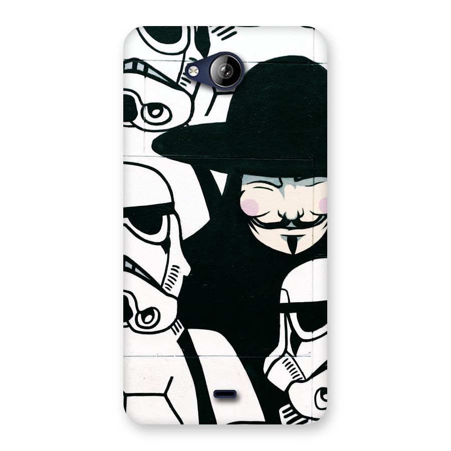 Anonymous Hat Back Case for Canvas Play Q355