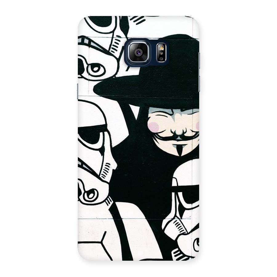 Anonymous Hat Back Case for Galaxy Note 5