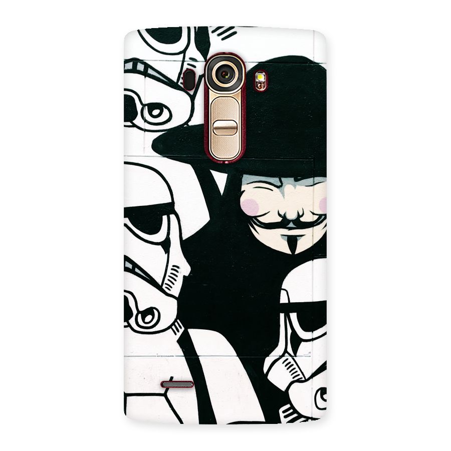 Anonymous Hat Back Case for LG G4