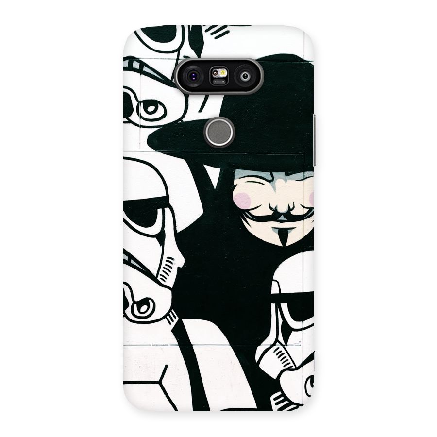 Anonymous Hat Back Case for LG G5