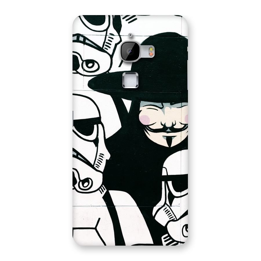 Anonymous Hat Back Case for LeTv Le Max