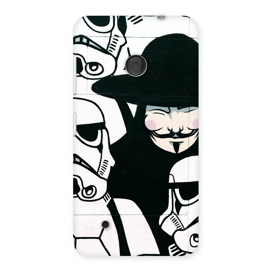 Anonymous Hat Back Case for Lumia 530