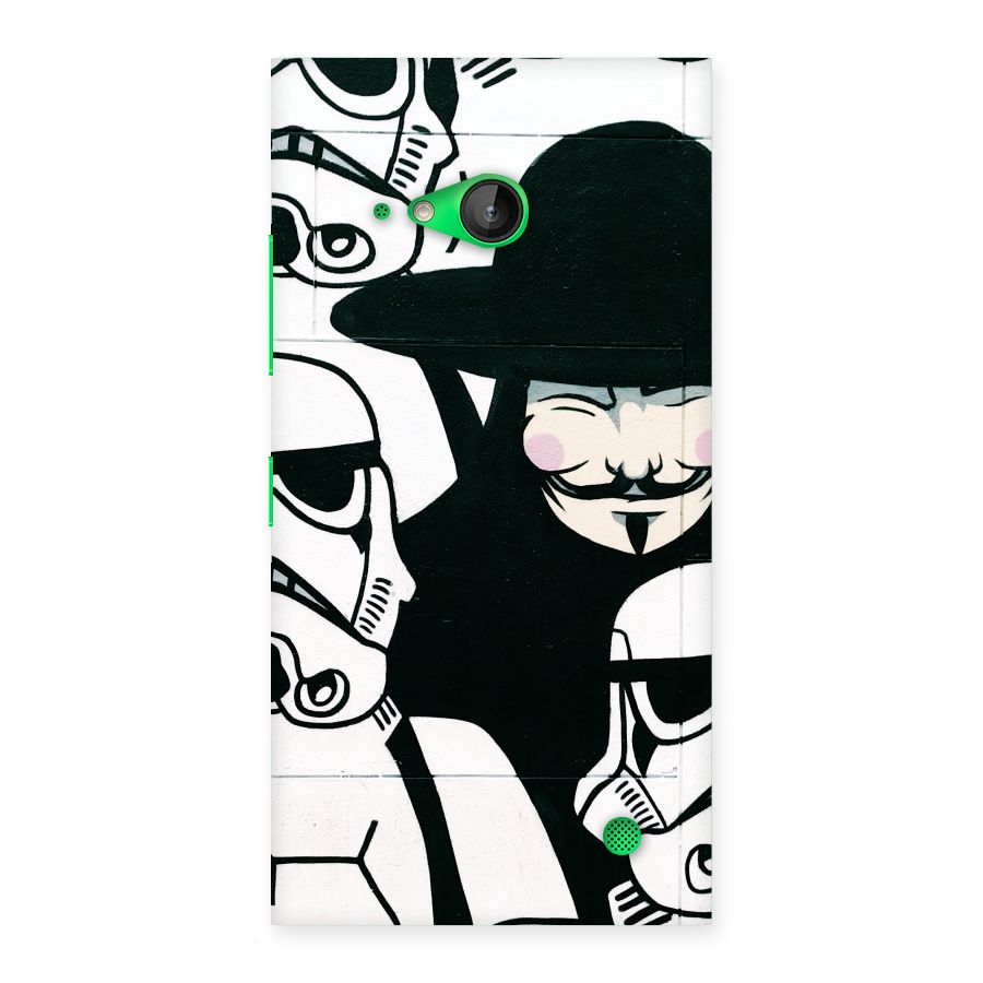 Anonymous Hat Back Case for Lumia 730