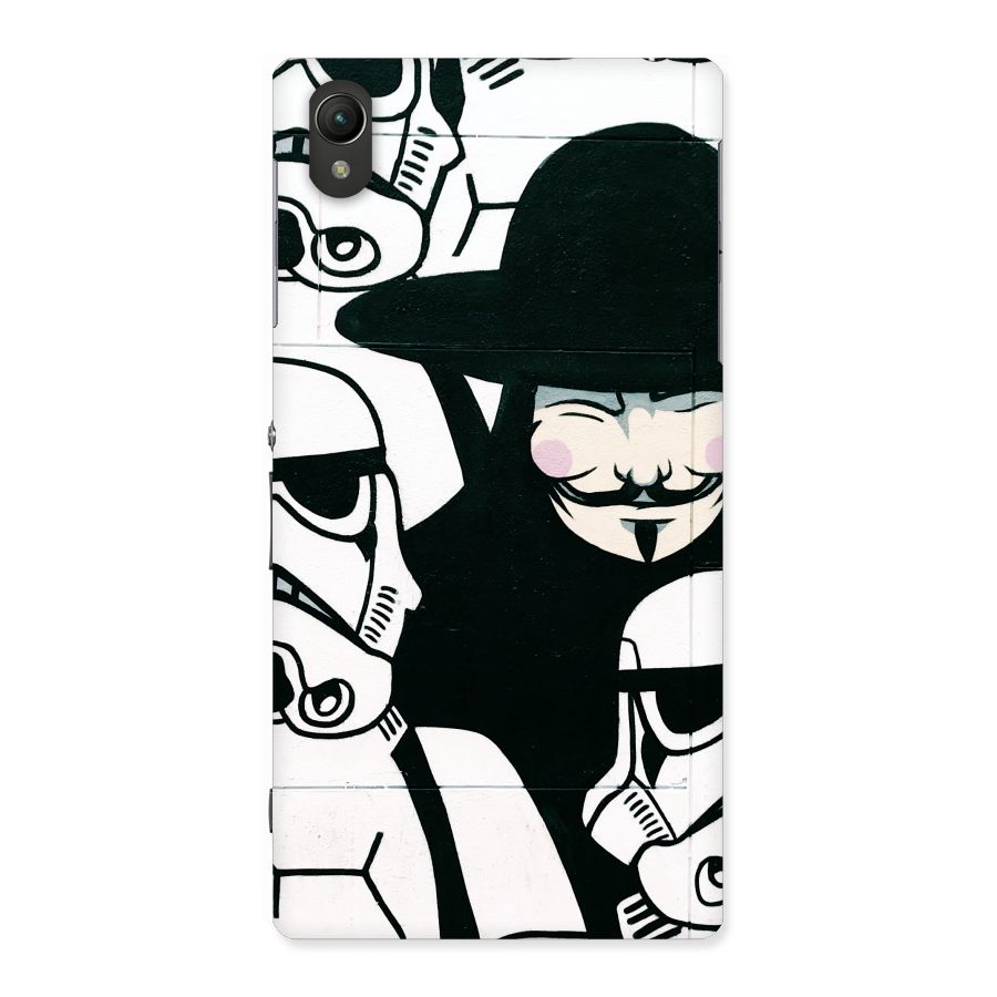 Anonymous Hat Back Case for Sony Xperia Z1