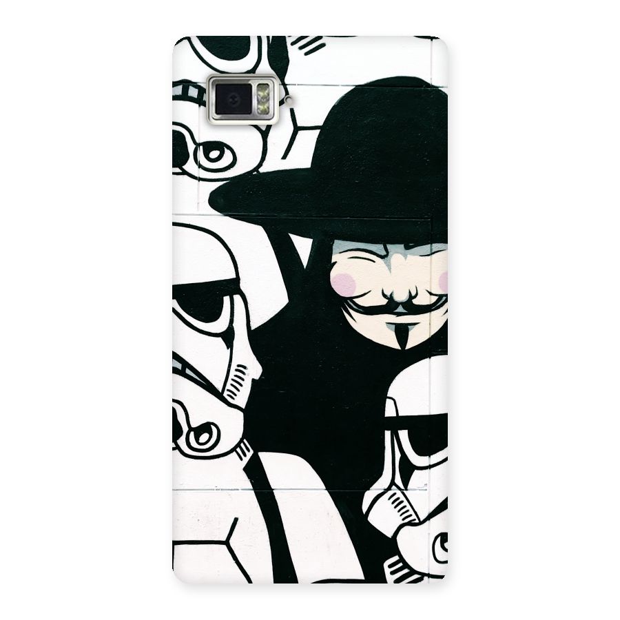 Anonymous Hat Back Case for Vibe Z2 Pro K920