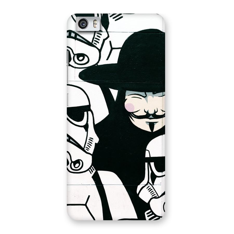 Anonymous Hat Back Case for Xiaomi Redmi Mi5
