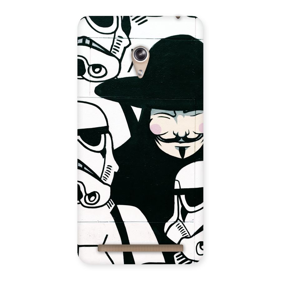 Anonymous Hat Back Case for Zenfone 6