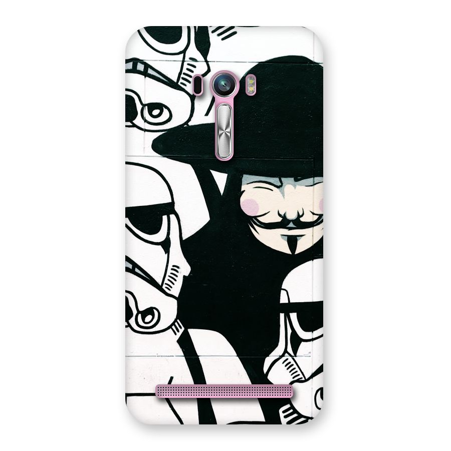 Anonymous Hat Back Case for Zenfone Selfie