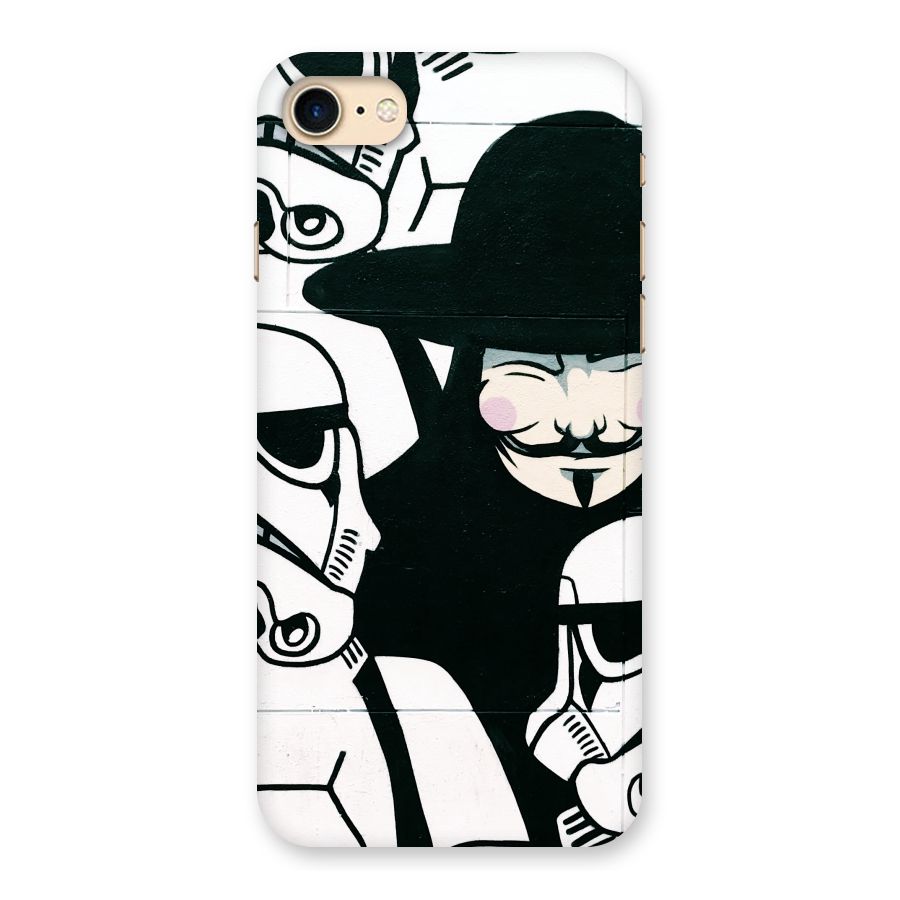 Anonymous Hat Back Case for iPhone 7