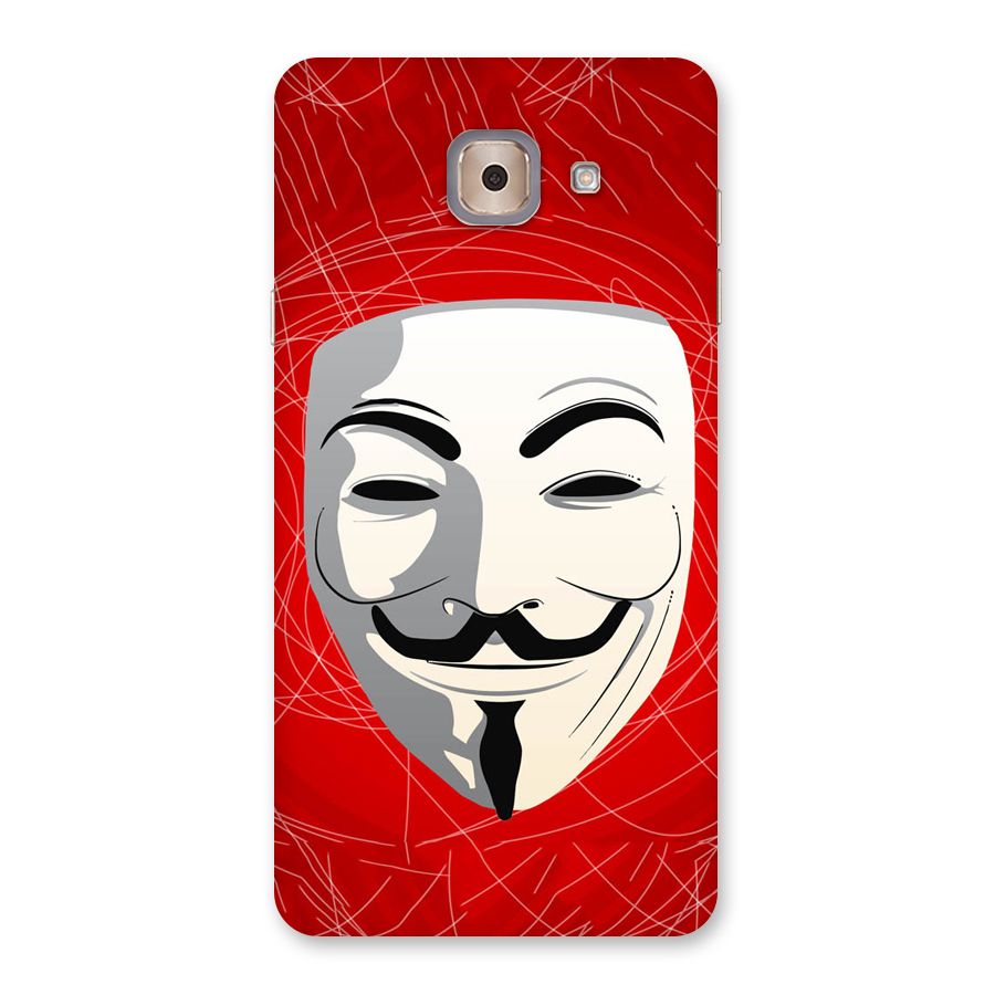Anonymous Mask Abstract  Back Case for Galaxy J7 Max