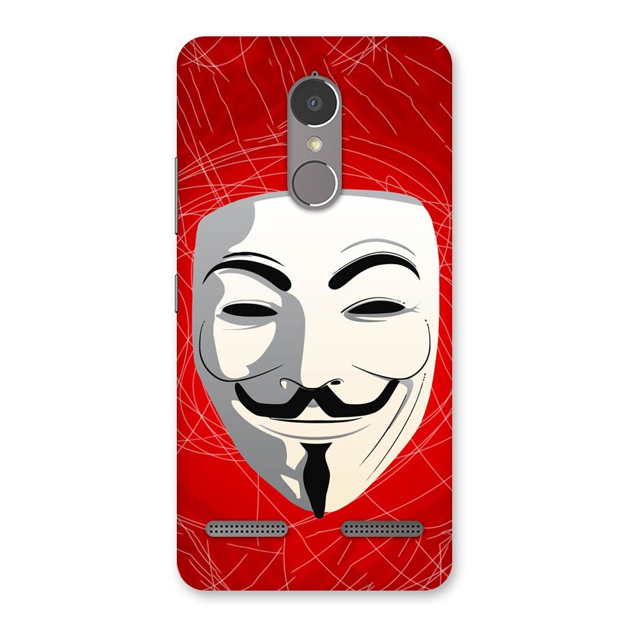 Anonymous Mask Abstract  Back Case for Lenovo K6