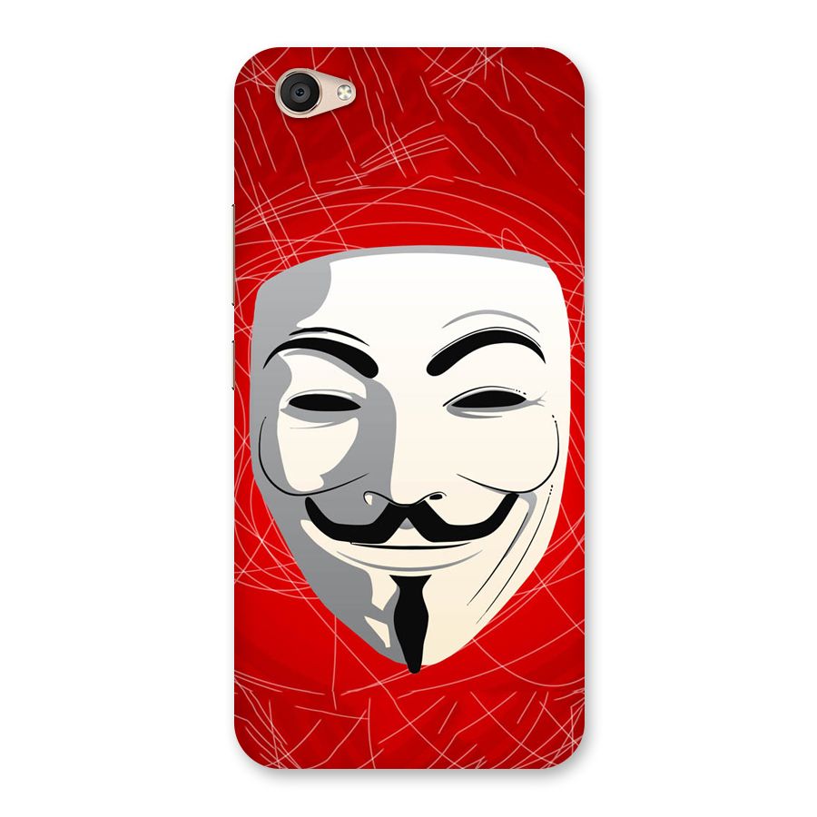 Anonymous Mask Abstract  Back Case for Vivo V5 Plus