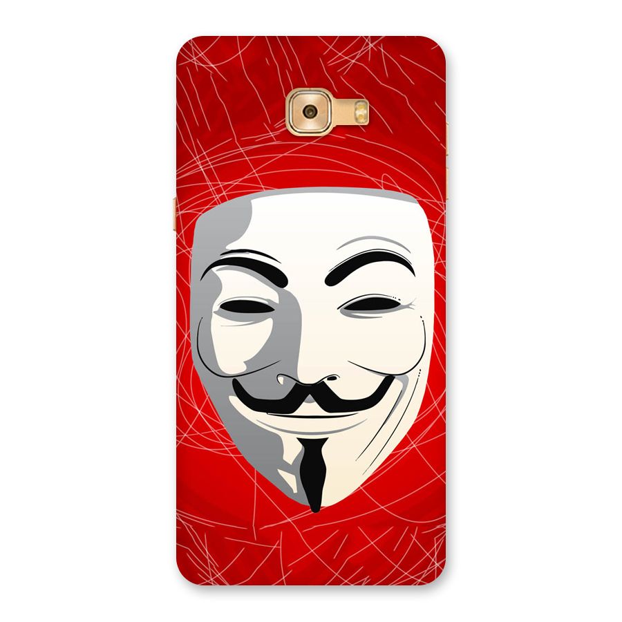 Anonymous Mask Abstract Back Case for Galaxy C9 Pro