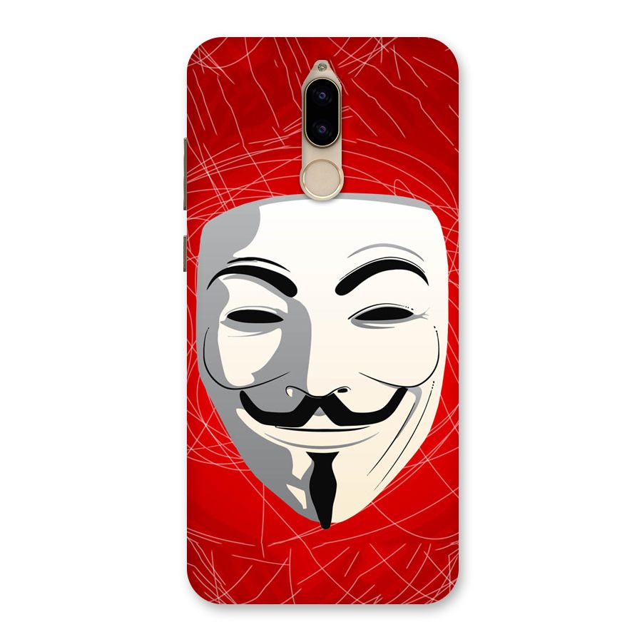 Anonymous Mask Abstract Back Case for Honor 9i
