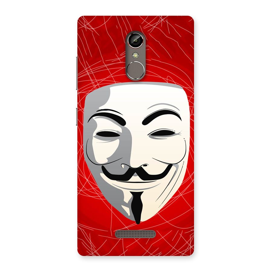 Anonymous Mask Abstract  Back Case for Gionee S6s