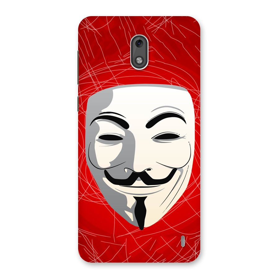 Anonymous Mask Abstract  Back Case for Nokia 2