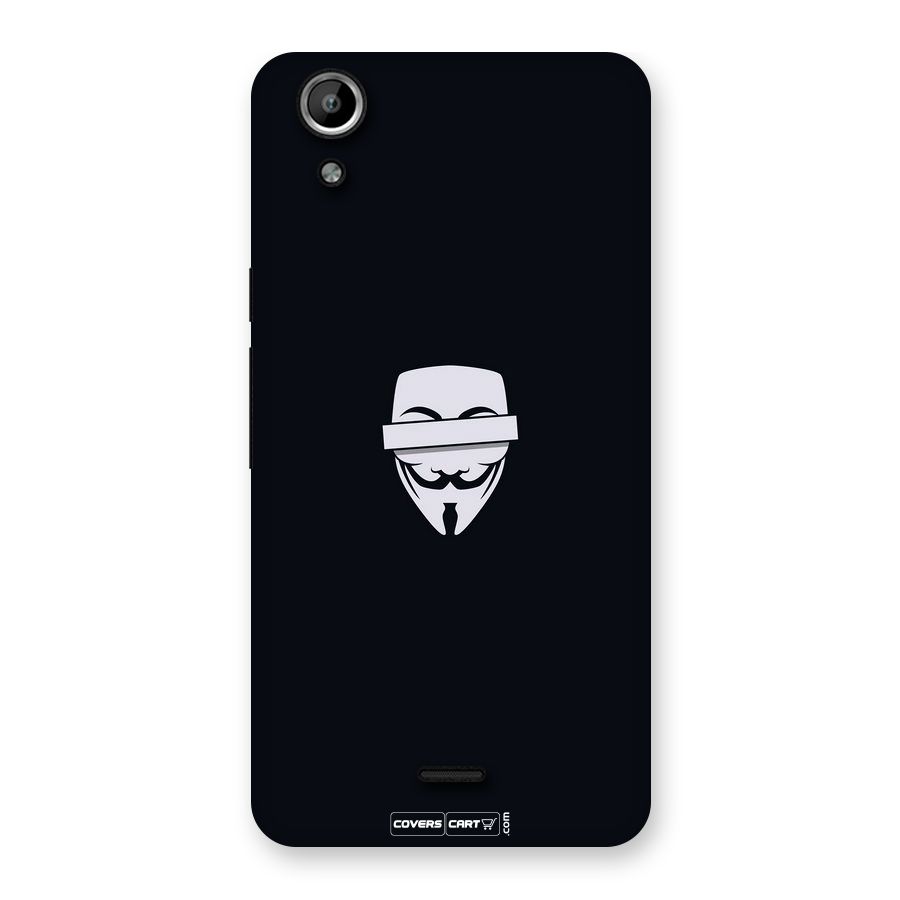 Anonymous Mask Back Case for Canvas Selfie Lens