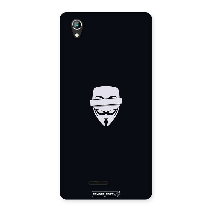 Anonymous Mask Back Case for Lava Iris 800